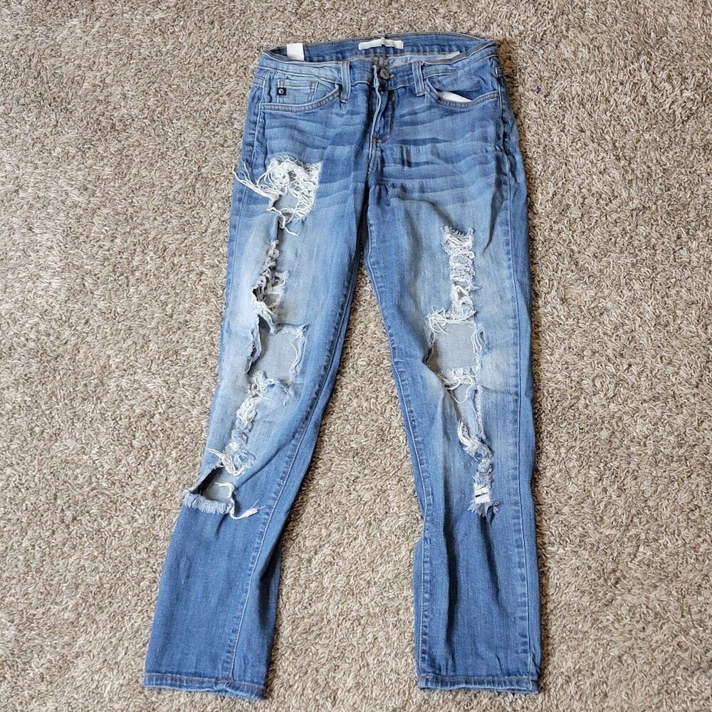 Kancan Estilo Size 27 Jeans Style BK1020 Cut J-436 Mid Rise Ankle Skinny Medium